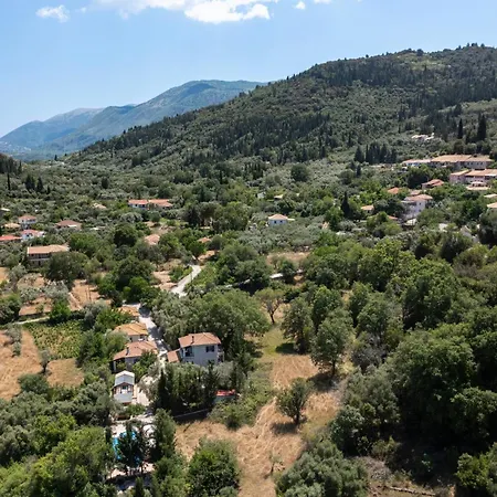 Apanema Mindfulness, Relaxing Adults Only Resort, Fast Wifi, Pool, Sauna, Massage Луксозна вила Asprogerakata